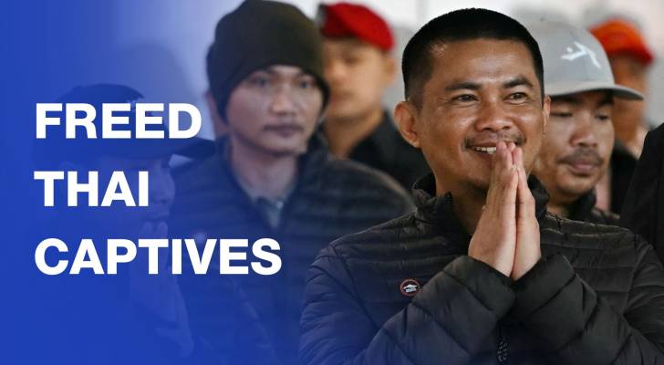 Freed Thai captives return home from Gaza