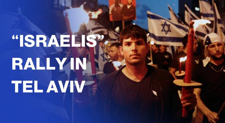 “Israelis” rally in Tel Aviv demanding release of captives