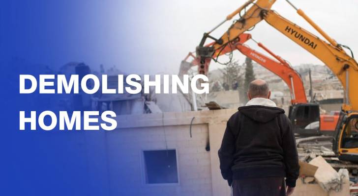 “Israeli” forces demolish Palestinian’s house near Ramallah