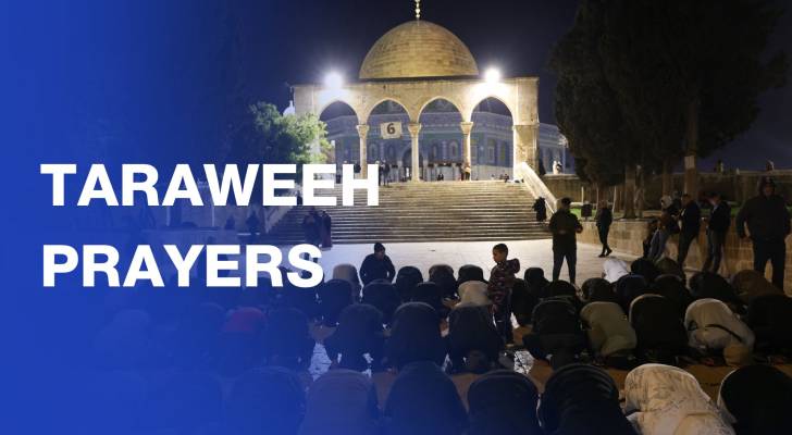 Taraweeh prayers at Al-Aqsa Mosque as Ramadan begins Saturday