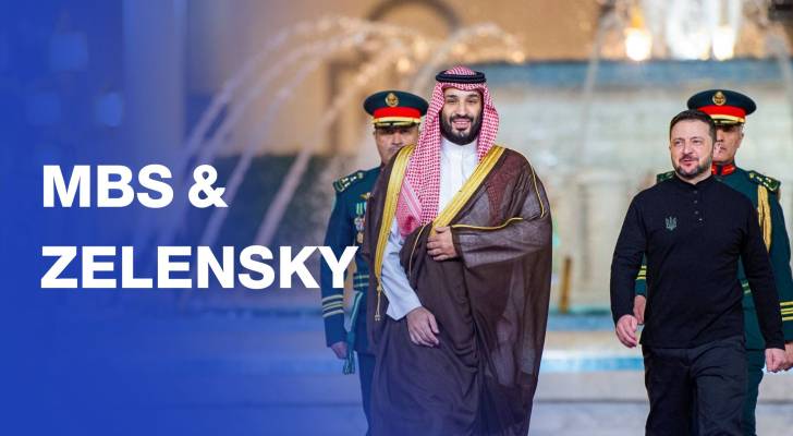 Saudi Crown Prince meets Ukrainian President in Jeddah