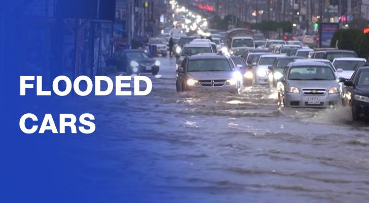 Heavy rains cause flooding in Dohuk, northern Iraq