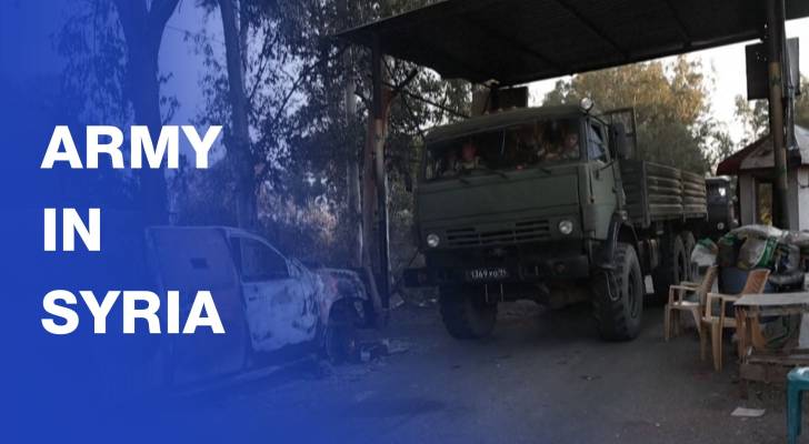 Russian military convoy heads towards base in Syria's Hmeimim