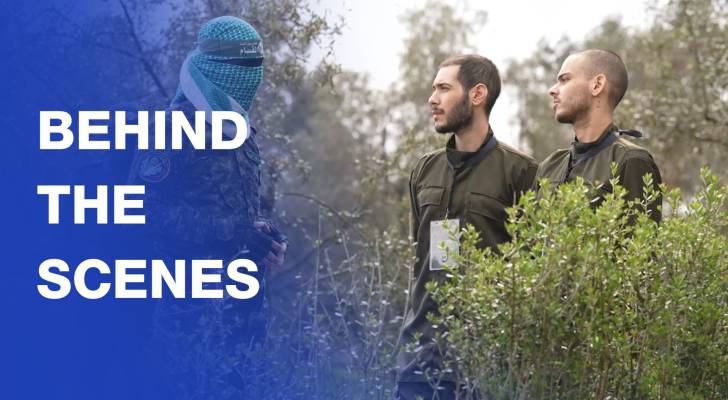 Behind the scenes of ‘Israelis’ released from Gaza