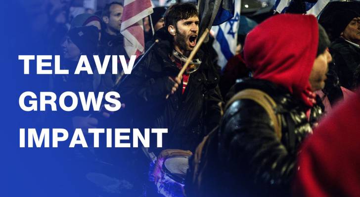 "Israelis" protest against intended dismissal of internal security chief