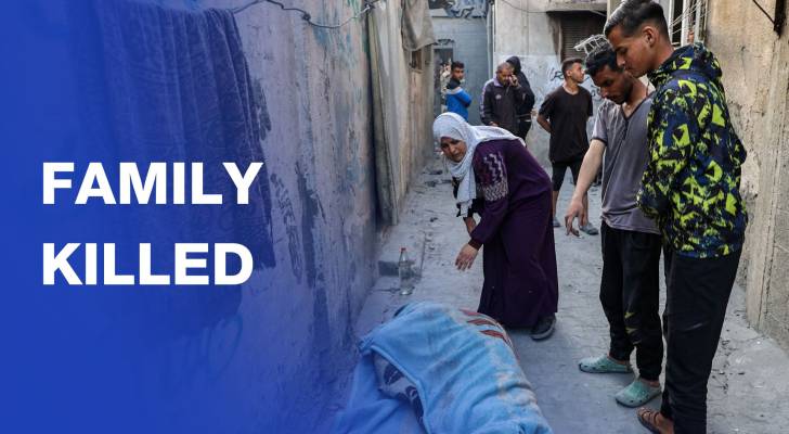 “Israeli” airstrike on house claims lives of several members of family