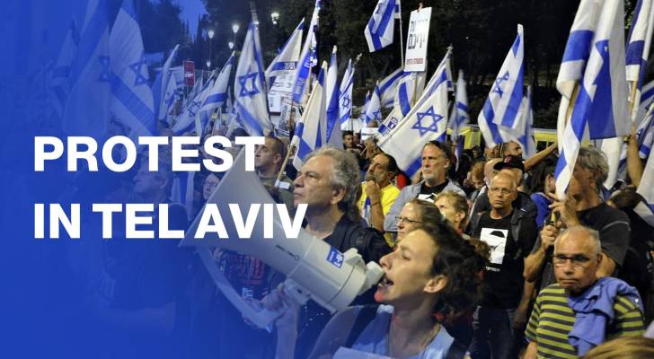 Enough is enough': Protest in Tel Aviv against ‘Israeli’ governmen
