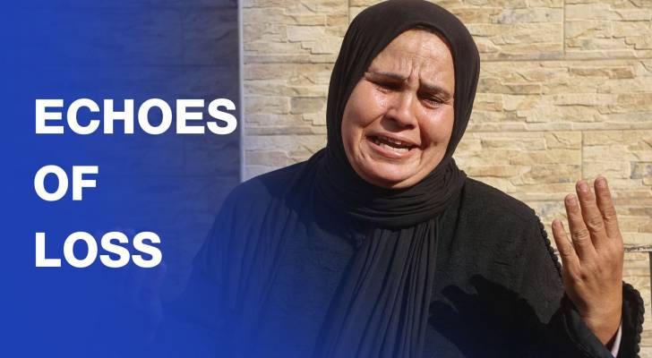 Gazans mourn relatives killed in “Israeli” air strike on Khan Younis