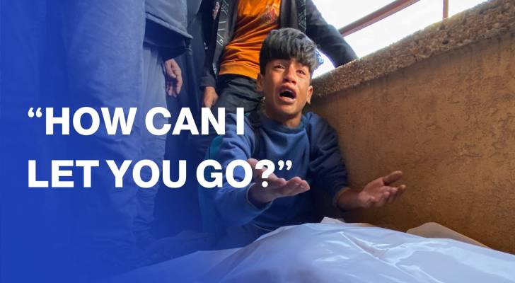Family mourns woman killed in “Israeli” strike near Gaza aid point