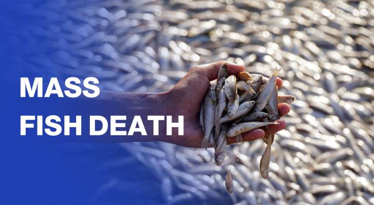 Mass-die off of fish in Iraq's Ibn Najm marsh