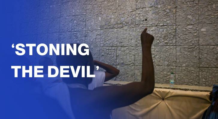 Muslim pilgrims heading to 'stone the devil' in Mina