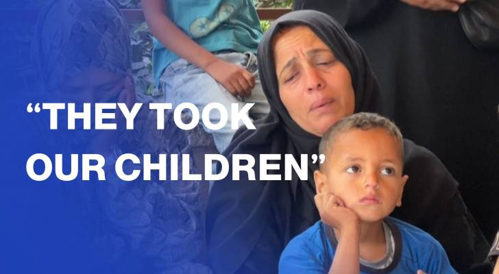 They took the children from us" on Eid mourns Gazan mother