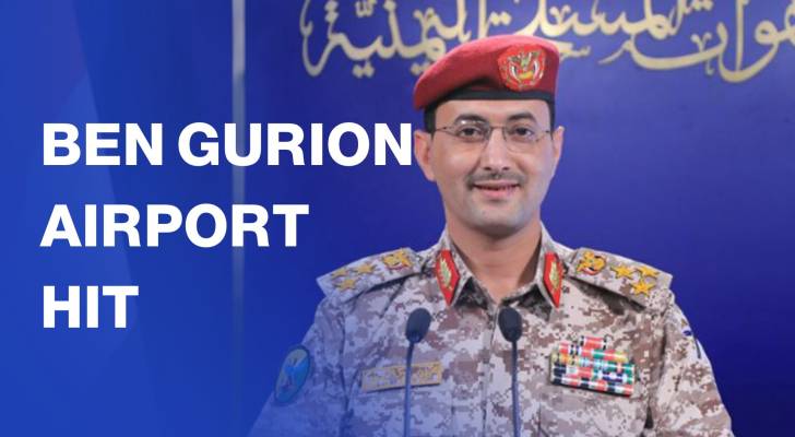Houthis say struck “Israel” biggest airport in Tel Aviv