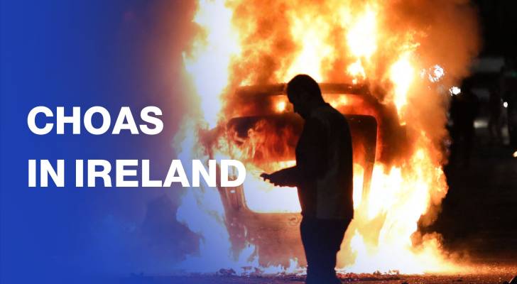 Second night of unrest rocks Northern Irish town