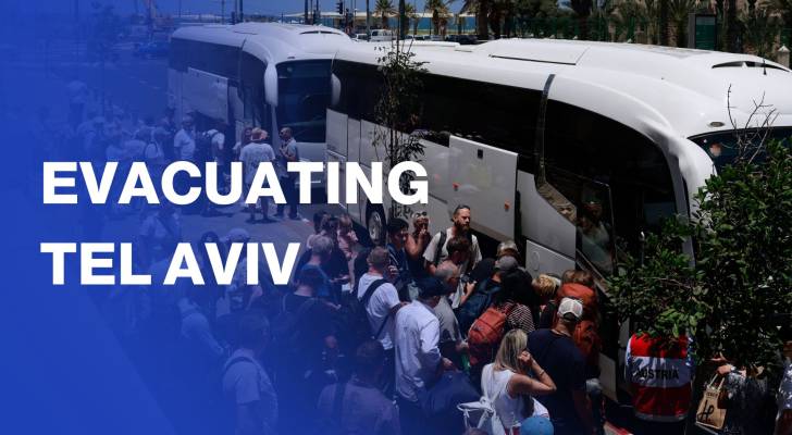 Foreigners evacuate Tel Aviv as conflict with Iran intensifies