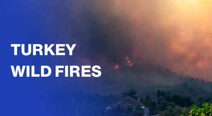 Turkey battles wildfires for third straight day