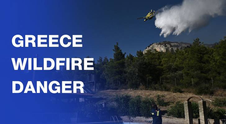 Greece's firefighters respond as wildfires rage near Athens