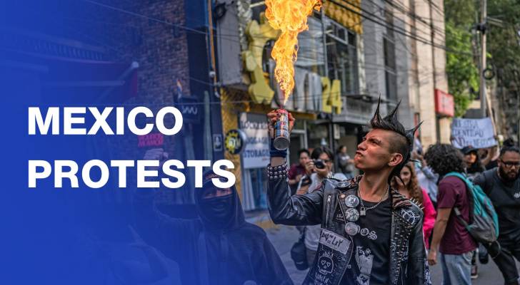 Protesters vandalize businesses amid anti-gentrification unrest in Mexico City