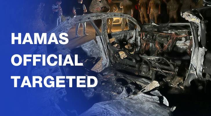 Aftermath following “Israeli” strike on Hamas official in north Lebanon