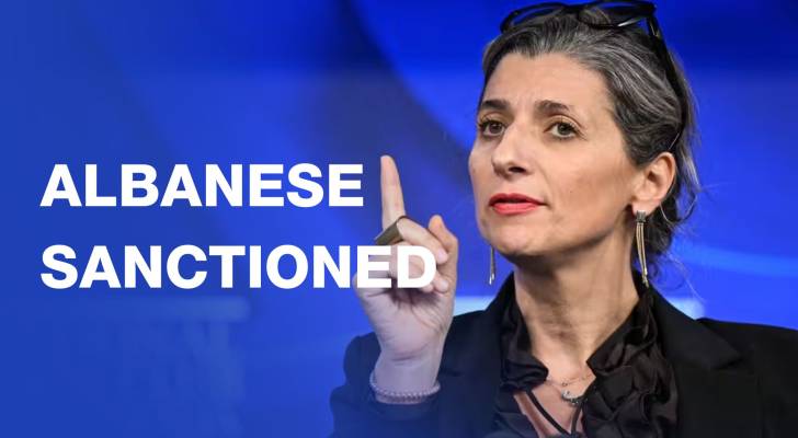 US sanctions UN Special Rapporteur Francesca Albanese