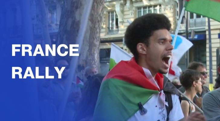 Rally in France for the release of Lebanese activist Georges Ibrahim Abdallah