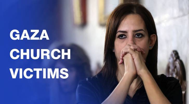 Funeral for victims of “Israeli” strike on Gaza's only Catholic church