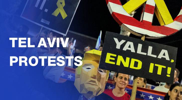 "Israelis” rally outside US embassy in Tel Aviv to demand captive deal