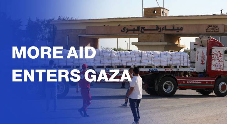 Aid trucks cross from Egypt to Gaza on second day of “tactical pause”