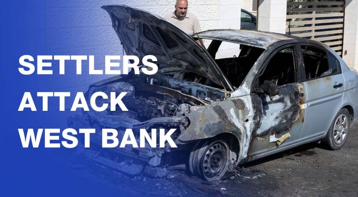 Aftermath of “Israeli” settlers attack on West Bank Christian village of Taybeh