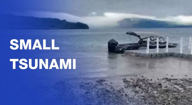 Kamchatka forest inspectors witness small tsunami