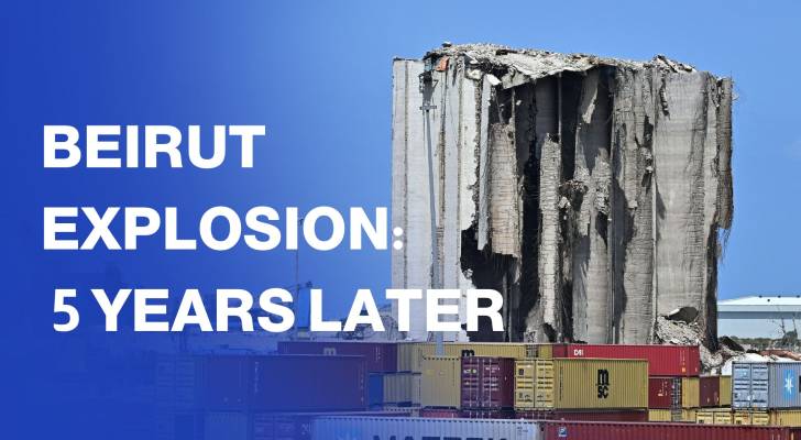 Lebanon marks five years since devastating Beirut Port explosion