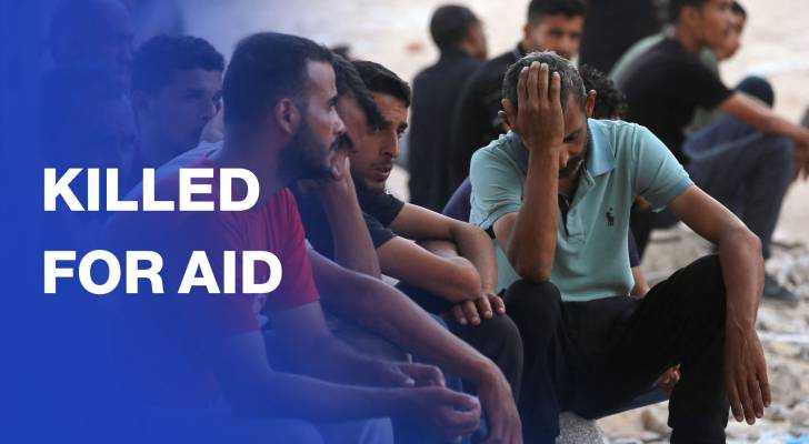 Gazans mourn relatives killed while waiting for humanitarian aid