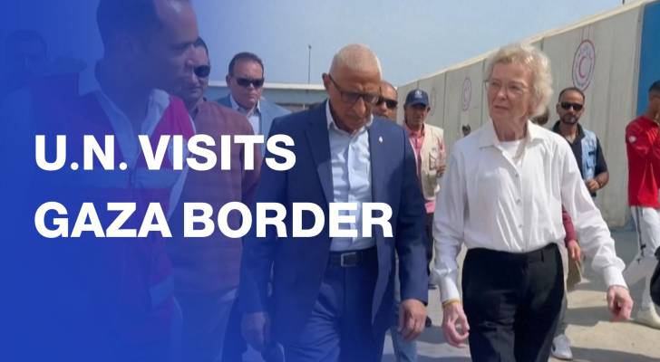 UN and European delegations visit Egypt-Gaza border amid ongoing crisis