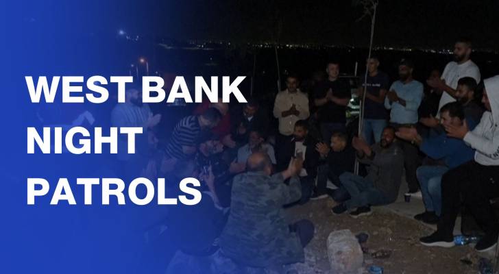 Palestinians conduct night patrols to prevent West Bank settler attacks