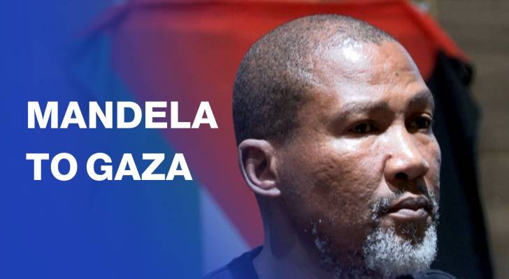 Nelson Mandela's grandson joins the flotilla for Gaza from Tunisia