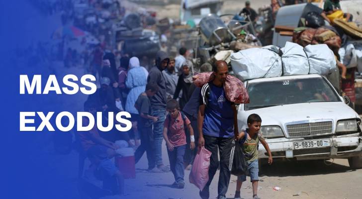 Palestinians evacuate Gaza City in face of deadly ‘Israeli’ offensive