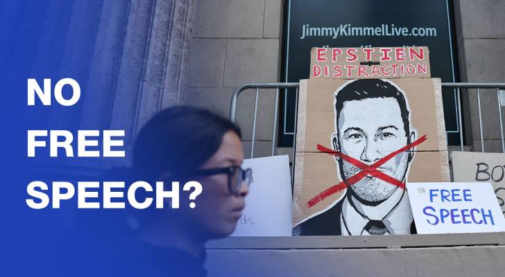Fans protest Jimmy Kimmel's suspension over Kirk comments