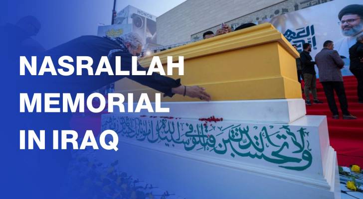 Iraqis commemorate the first anniversary of Nasrallah’s death