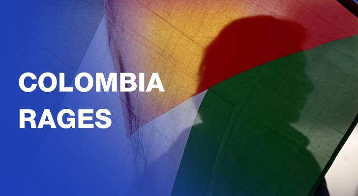 Colombians rally for Palestinians after ‘Israeli’ flotilla interception