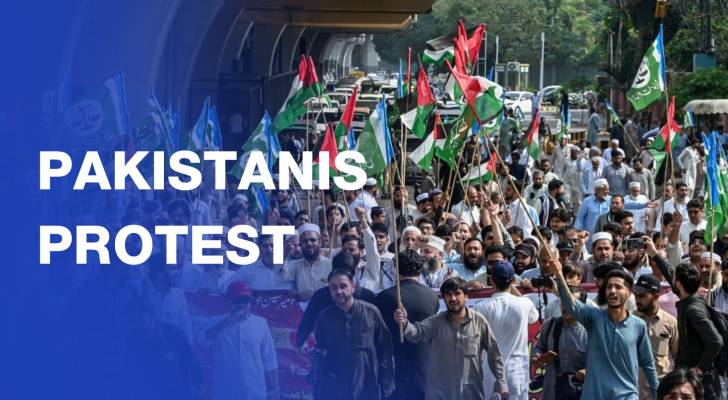 Pakistanis protest against ‘Israel's’ interception of Gaza flotilla