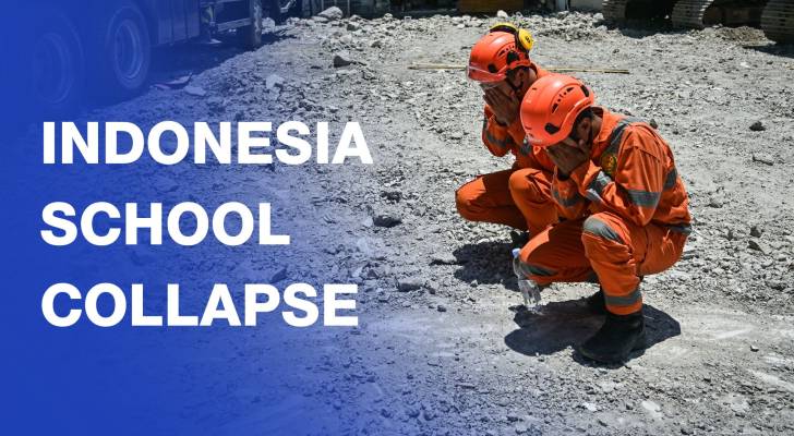 Indonesia school collapse toll hits 67 as search ends