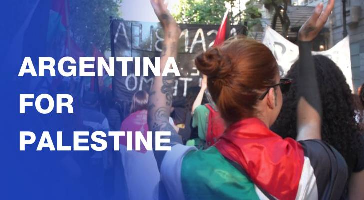 Argentines march for Palestine to mark two years since Oct. 7