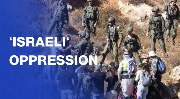 ‘Israeli’ army blocks Palestinian farmers from harvesting their olives