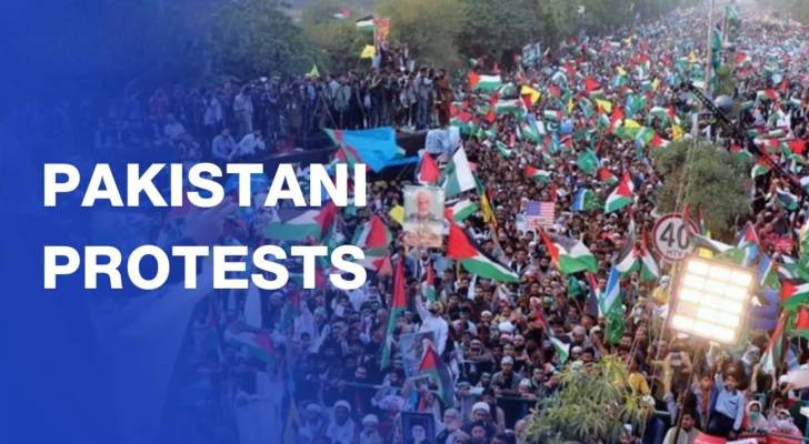 Pakistanis hold pro-Palestinian rally amid ceasefire agreement