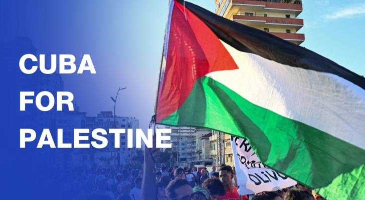 Thousands of Cubans rally in Havana in support of Palestinians