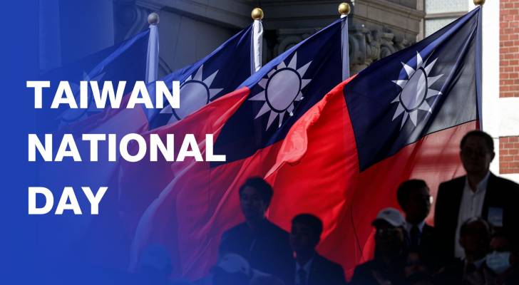 Taiwan marks National Day with military display