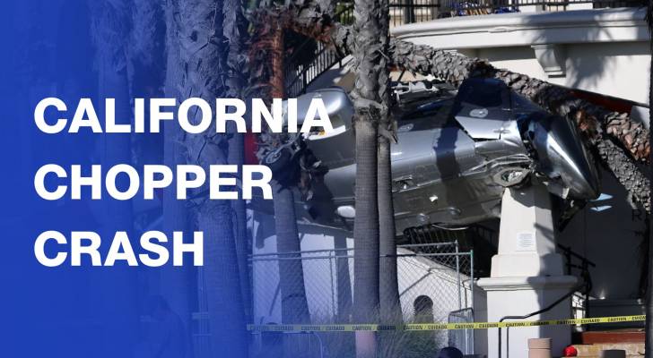 Helicopter crash in Huntington Beach, California injures five