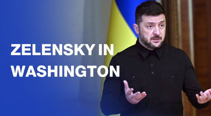 Zelensky says “air defence” top agenda in visit to Washington this week