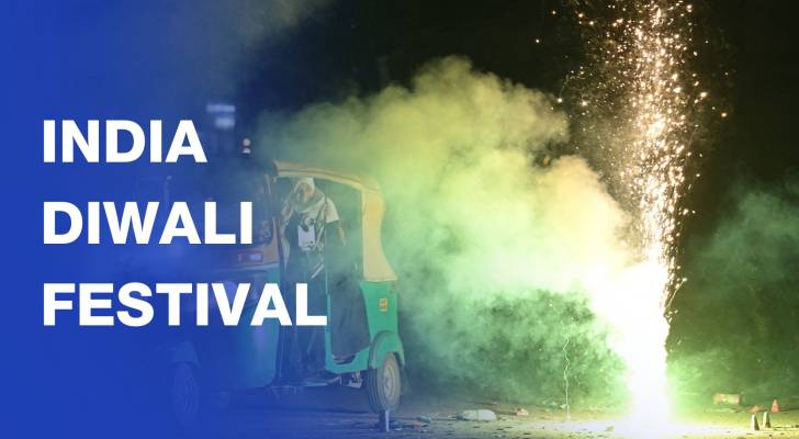 India celebrates Diwali festival with lights and fireworks