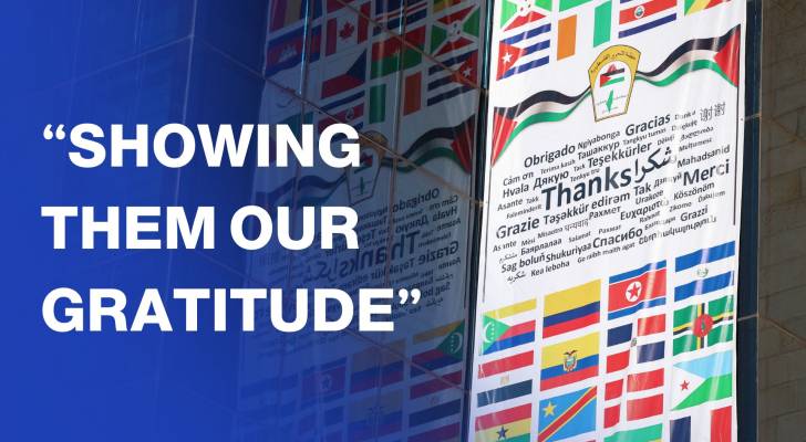 PLO raises flags of countries recognizing Palestine in Ramallah HQ
